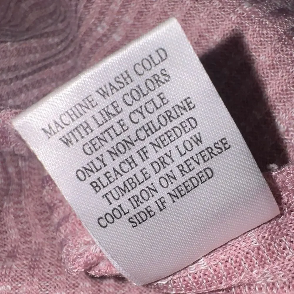 Almost Famous pink v neck top women’s size XL - Picture 8 of 9